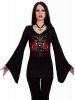 Baphomet - Goth Longsleeve Spiral